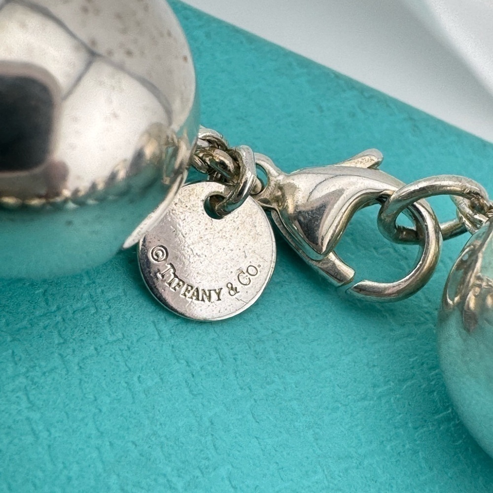 Tiffany & Co. 14mm HardWear Ball Bracelet Sterling Silver Retired - Picture 5 of 6